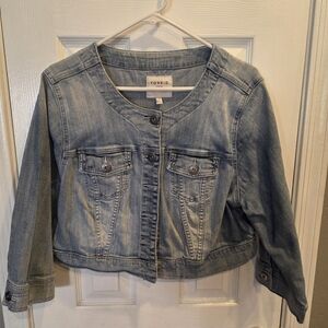 Torrid Light Blue Denim Jacket